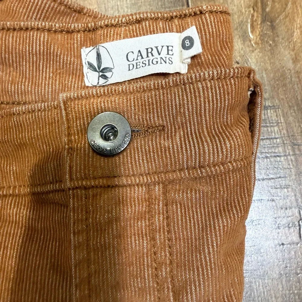 Carve Designs Copper Brown Corduroy Pants - Picture 4 of 4